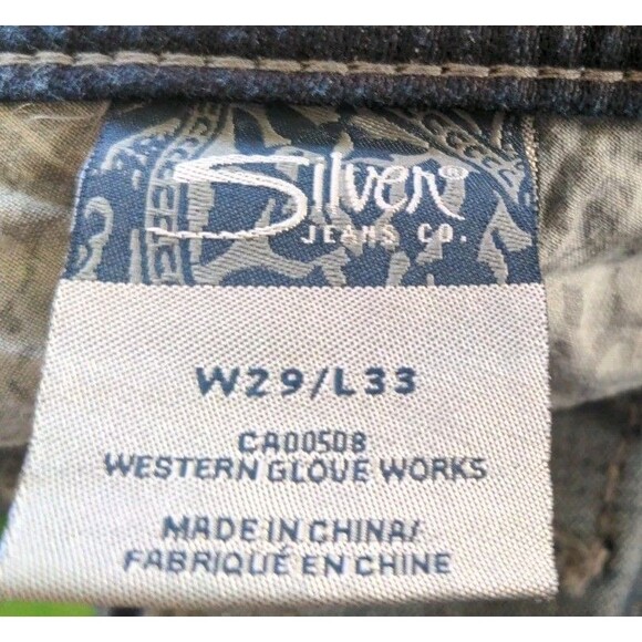 Silver Jeans Women’s Tuesday 16 1/2 29/31 Blue Low Rise Slim Bootcut Medium Wash - Picture 11 of 11